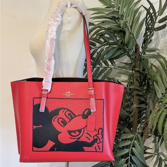 Coach Disney Mickey Mollie large Tote - Picture 2 of 8